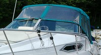 Regal® Commodore 276 No Arch Bimini-Side-Curtains-OEM-G1™ Pair Factory Bimini SIDE CURTAINS (Port and Starboard sides) zips to side of OEM Bimini-Top (not included) (NO front Visor, aka Windscreen, sold separately), OEM (Original Equipment Manufacturer) 