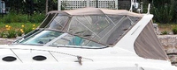 Photo of Regal Commodore 292, 1996: Bimini Top Valance, Front Visor, Side Curtains, Aft Curtain, viewed from Port Side 