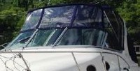 Photo of Regal Commodore 292, 1996: Bimini Top Valance, Front Visor, Side Curtains, Arch Aft Curtain, viewed from Port Front 