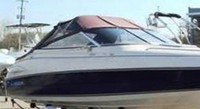 Photo of Regal Valanti 202SC, 1995: Convertible Top, Side and Aft Curtains, viewed from Starboard Front 
