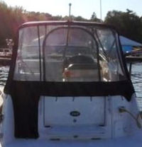 Photo of Rinker 260 Express Cruiser NO Arch, 2008: Bimini Top, Connector, Side Curtains, Aft Curtain, Rear 