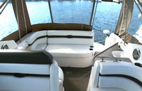 Photo of Rinker 260 Express Cruiser NO Arch, 2008: Side Curtains, Aft Curtain, Inside 