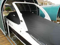 Photo of Rinker 262 Bow Rider, 2007: Factory OEM Cockpit Cover, viewed from Port Rear 