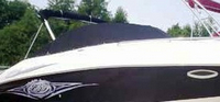 Rinker® 262 Captiva Cuddy No Arch Bimini-Top-Mounting-Hardware-OEM-T4™ Factory Bimini Top MOUNTING HARDWARE (no frame or canvas), OEM (Original Equipment Manufacturer)