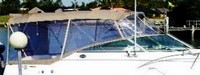 Photo of Rinker 270 Express Cruiser, 2007: Bimini Connector, Side Curtains, Aft Curtain Camper Top, Camper Side Aft Curtains, viewed from Starboard sides 