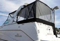 Photo of Rinker 270 Express Cruiser, 2007: Factory OEM Bimini Top, Connector, Side Curtains, Aft Curtain Camper Top, Camper Aft Curtains 