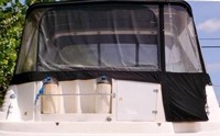 Photo of Rinker 342 Fiesta Vee, 2001: Bimini Top, Front Connector, Side Curtains, Camper Top, Camper Side and Aft Curtains, Rear 
