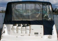Photo of Rinker 342 Fiesta Vee, 2003: Bimini Top, Front Connector, Side Curtains, Camper Top, Camper Side and Aft Curtains, Rear 