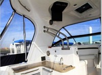 Photo of Rinker 400 Express Cruiser Hard-Top, 2008: Connector, Side Curtains HT Connections, Camper Side and Aft Curtains, Inside 