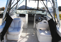 Photo of Robalo 247DC, 2012: Hard-Top, Connector, Side Curtains, Aft-Drop-Curtain, Inside 
