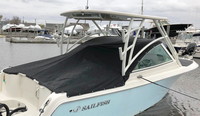 Photo of Sailfish 245DC, 2018, Bow Cover Cockpit Cover, viewed from Starboard Rear 
