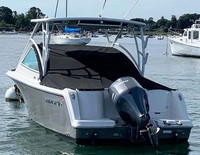 Photo of Sailfish 245DC, 2018 Cockpit Cover, viewed from Port Rear 