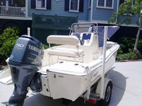 Photo of Scout 175SF, 2006: T-Topless™ Folding T-Top Lowered, 2010jun10 DSC00540 