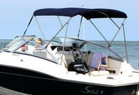 Photo of Scout 222 Dorado, 2006: Bimini Top, viewed from Port Rear 
