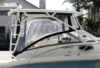 Photo of Scout 242 Abaco, 2003: Hard-Top, Connector, Side Curtains, viewed from Starboard Side 