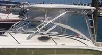 Photo of Scout 242 Abaco, 2004: Hard-Top, Connector, Side Curtains, viewed from Port Front 