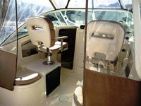 Photo of Scout 245 Abaco, 2010: Hard-Top, Visor, Side Curtains, Aft-Drop-Curtain, Inside 