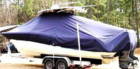 Photo of Scout 282 LXF 20xx T-Top Boat-Cover, Side 