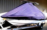 Photo of Sea Fox® 180 Viper 20xx TTopCover™ T-Top boat cover, viewed from Port Front 