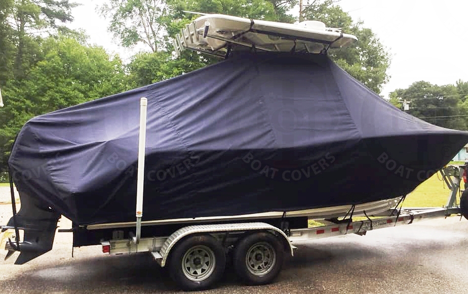 Sea Fox 226CC Commander, 20xx new Hard T Top, TTopCovers™ T-Top boat cover, starboard side