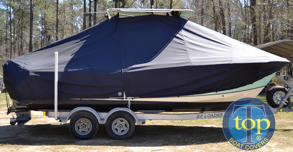 Sea Hunt Ultra 232, 20xx, TTopCovers™ T-Top boat cover, starboard side