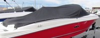 Photo of Sea Ray 175 Sport, 2007:, Bow Cover Cockpit Cover No Cusouts, for Bimini Frame, viewed from Starboard Rear 