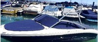 Photo of Sea Ray 200 Bowrider Select Tower, 2005:, Bow Cover Cockpit Cover, viewed from Port Front 