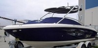 Photo of Sea Ray 220 Select Tower, 2006: Tower Top, Bow Cover Cockpit Cover, viewed from Port Front 