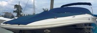 Sea Ray® 220 Sundeck No Tower Bimini-Boot-Logo-OEM-G2™ Factory Zippered Bimini BOOT COVER with Embroidered Boat Manufacturer Logo, OEM (Original Equipment Manufacturer)