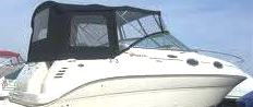 Bimini Side-Curtains (Factory OEM) for Sea Ray® 310 Sundancer (1999-2002)  from  (GLBT tags p/n [yySR310 DA  SAr-x0xxx-fcc], Sea Ray® p/n [98xxxx] or [1xxxxxx])