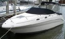 1999-2002 Sea Ray® 310 Sundancer Factory Original (OEM) Canvas & Covers,  T-Topless™ Folding T-Tops, Shade Kit, TTopCover, T-Top Curtains,  Bimini-Tops and Boat-Covers