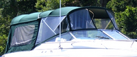 Sea Ray® 245 Weekender Bimini-Side-Curtains-OEM-G1.7™ Pair Factory Bimini SIDE CURTAINS (Port and Starboard sides) zips to side of OEM Bimini-Top (not included) (NO front Visor, aka Windscreen, sold separately), OEM (Original Equipment Manufacturer) 