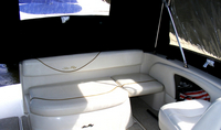 Photo of Sea Ray 245 Weekender, 2001: Camper Side and Aft Curtains, Inside 