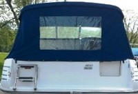Photo of Sea Ray 250 Express Cruiser, 1993: Camper Top, Camper Side and Aft Curtains, Rear 
