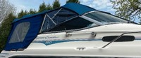 Photo of Sea Ray 250 Express Cruiser, 1993: Convertible Top, Side Curtains, Camper Top, Camper Side and Aft Curtains, viewed from Starboard Side 