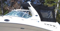 Photo of Sea Ray 260 Sundancer Arch, 2008: Bimini Top, Sunshade, Camper Top, Camper Top, Side Curtains, viewed from Port Side 