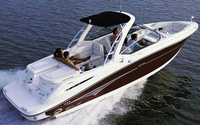 Photo of Sea Ray 270 SLX Arch, 2007: Tower Aft Tower Bimini, viewed from Starboard Rear, Running 