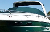 Photo of Sea Ray 280 Sun Sport Arch, 1999: Anniversary Edition Sunshade Top, Cockpit Cover, viewed from Port Front 