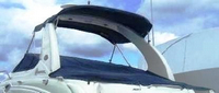 Photo of Sea Ray 280 Sundancer, 2005: Cockpit Cover, Bimini Top, Sunshade, viewed from Port Rear 
