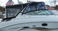 Photo of Sea Ray 280 Sundancer, 2010: Bimini Top, Bimini Visor, Bimini Side Curtains, Sunshade, Camper Top, Camper Side and Aft Curtains, viewed from Starboard Side 