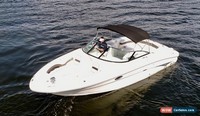 Photo of Sea Ray 290 SLX No Arch, 2006: Bimini Top, viewed from Port Front, Above 