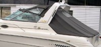 Photo of Sea Ray 300 Sundancer, 1995: Convertible Top Convertible, Side and Aft Curtains, viewed from Port Side 