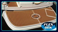 Flex-Dek_SeaRay370da96-99TransomStep™SKU# Flex-Dek_SeaRay370da96-99TransomStep, (2)piece Flex-Dek(tm) 1996-1999 Sea Ray 370DA Sundancer Transom Step only. Popular, custom fit (existing pattern) non-slip, non-absorbent, low maintenance, cushioned foam flooring. Flex Dek(tm) is a UV and stain resistant, closed cell PE/EVA blended foam flooring with 3M(r) pressure sensitive adhesive backing, (peel and stick) specifically formulated for marine applications