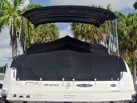 Photo of Sea Ray 300 Sundeck NO Tower, 2013: Bimini Top in Boot, Camper Top in Boot, Cockpit Cover, Rear 
