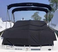 Photo of Sea Ray 300 Sundeck NO Tower, 2015: Bimini Top in Boot, Camper Top in Boot, Cockpit Cover, Rear 