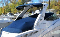 Photo of Sea Ray 310 Sundancer, 2009: Sunshade Top, Cockpit Cover, viewed from Starboard Rear 
