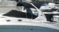 Photo of Sea Ray 320 Sundancer, 2005: Bimini Top, Cockpit Cover, viewed from Port 