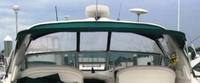 Photo of Sea Ray 330 Express Cruiser, 1998: Bimini Top, Front Visor, Side Curtains, Sunshade Top, Rear 
