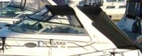 Sea Ray® 330 Sundancer Bimini-Side-Curtains-OEM-G1.5™ Pair Factory Bimini SIDE CURTAINS (Port and Starboard sides) zips to side of OEM Bimini-Top (not included) (NO front Visor, aka Windscreen, sold separately), OEM (Original Equipment Manufacturer) 