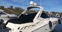 Photo of Sea Ray 330 Sundancer, 2012: Hard-Top, Cockpit Cover to Top of WindShield, viewed from Starboard Rear 
